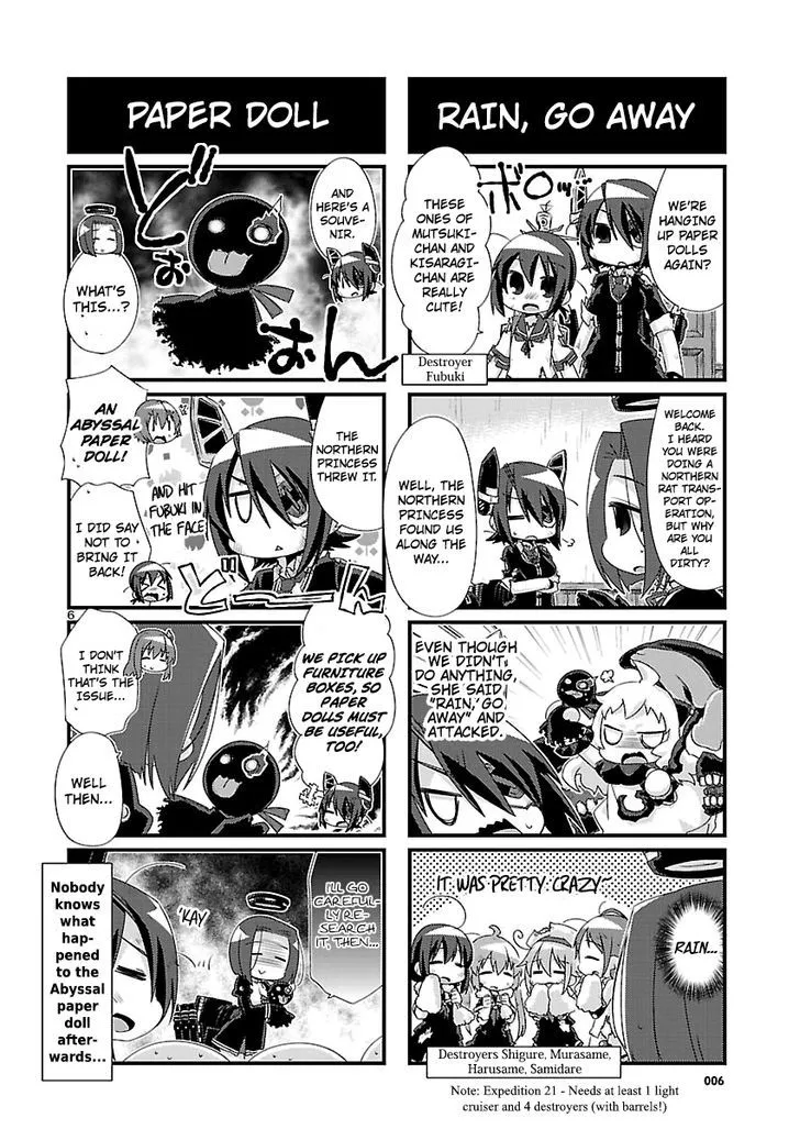 Kantai Collection - Kankore - 4-koma Comic - Fubuki, Ganbarimasu! - Page 5