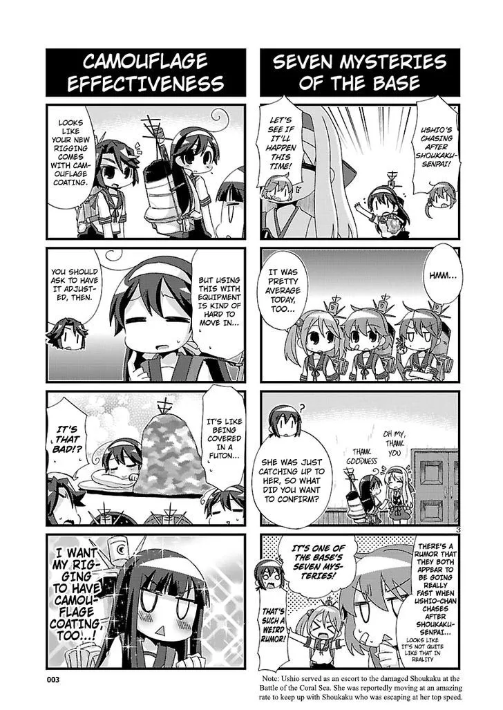 Kantai Collection - Kankore - 4-koma Comic - Fubuki, Ganbarimasu! - Page 2