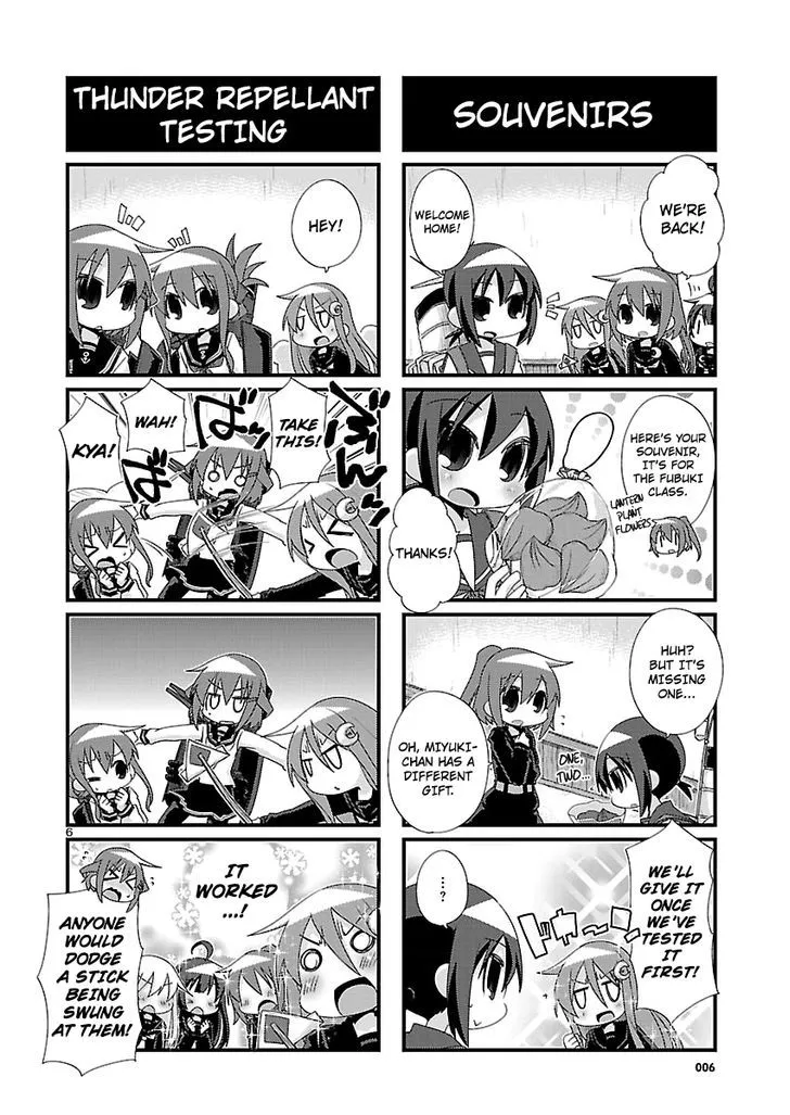 Kantai Collection - Kankore - 4-koma Comic - Fubuki, Ganbarimasu! - Page 5