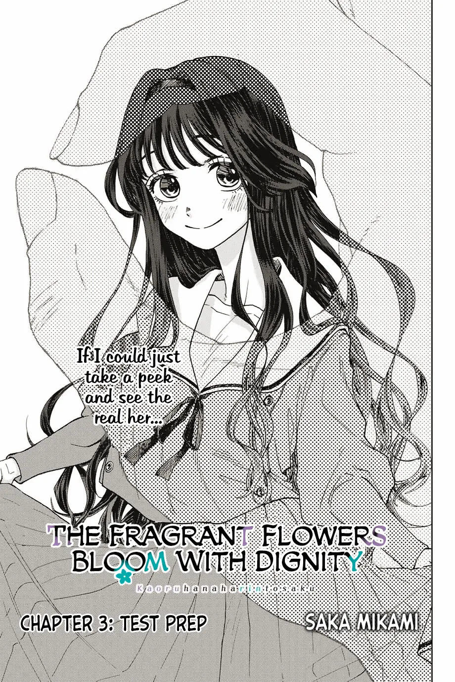 Kaoru Hana Wa Rin To Saku Chapter 3 page 3 - MangaNelo