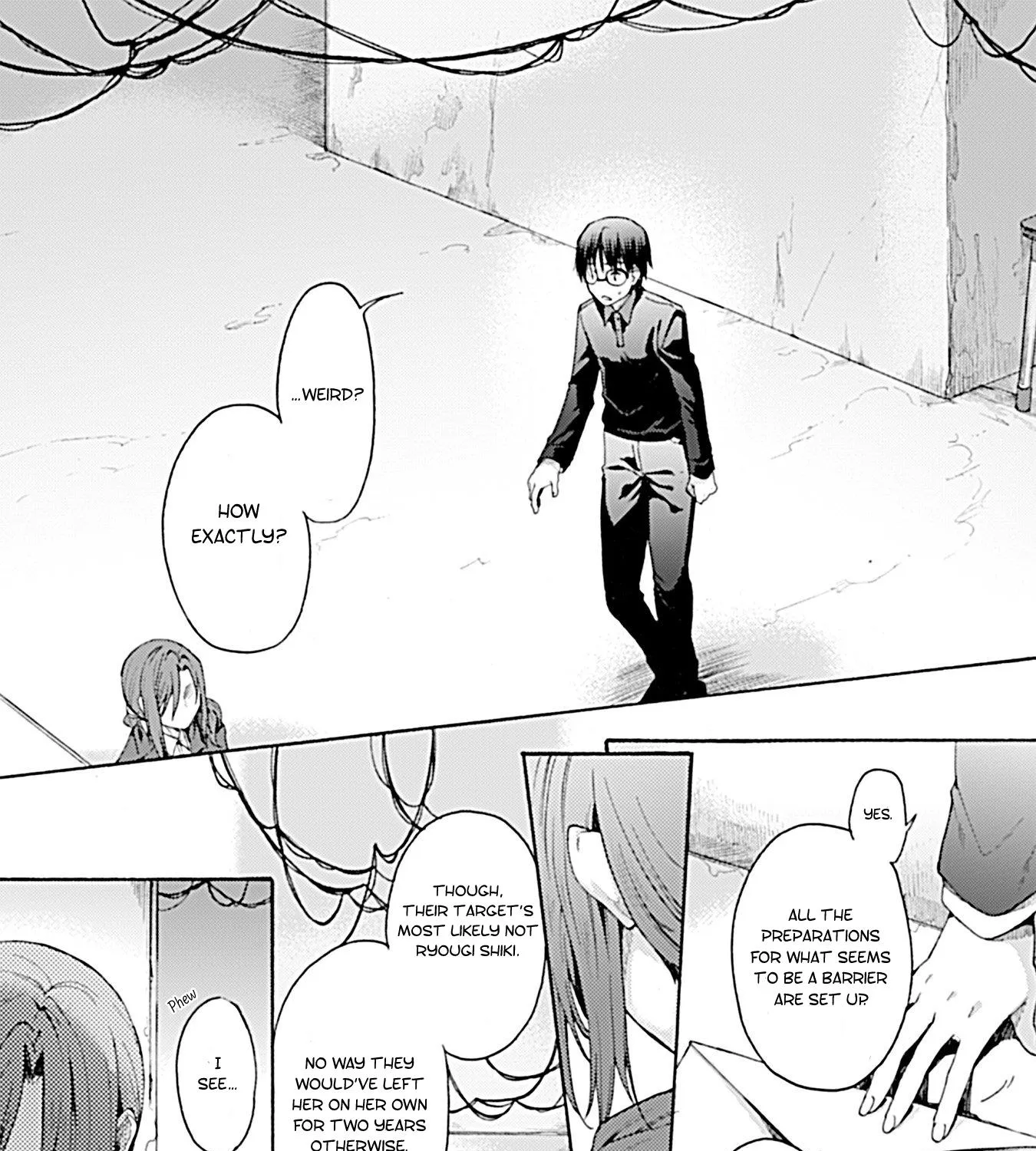 Kara No Kyoukai: The Garden Of Sinners Chapter 4.499999999999998 page 1 - MangaNato