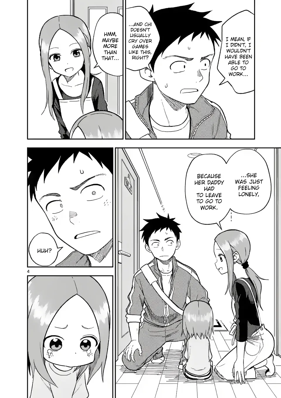 Karakai Jouzu No (Moto) Takagi-San Chapter 159 page 4 - MangaNato