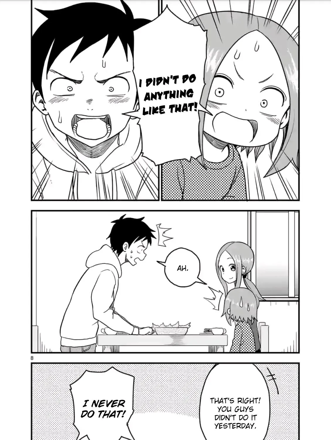 Karakai Jouzu No (Moto) Takagi-San Chapter 19 page 15 - MangaNato