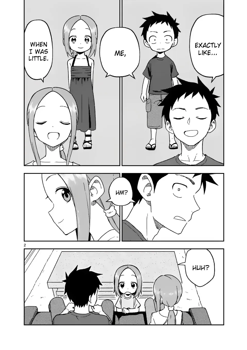 Karakai Jouzu No (Moto) Takagi-San Chapter 193 page 2 - MangaNato