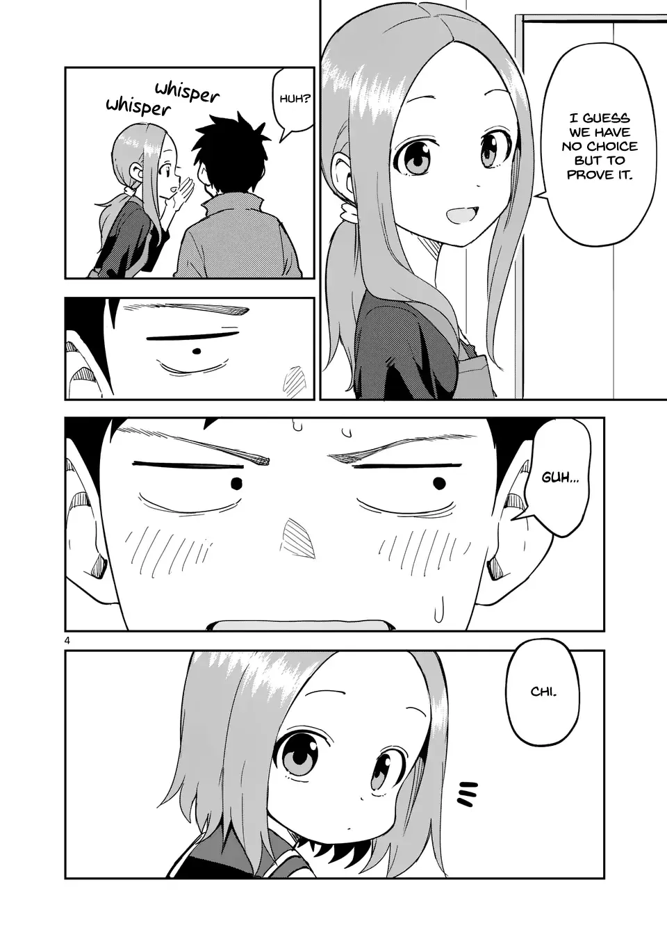 Karakai Jouzu No (Moto) Takagi-San Chapter 311 page 4 - MangaNato