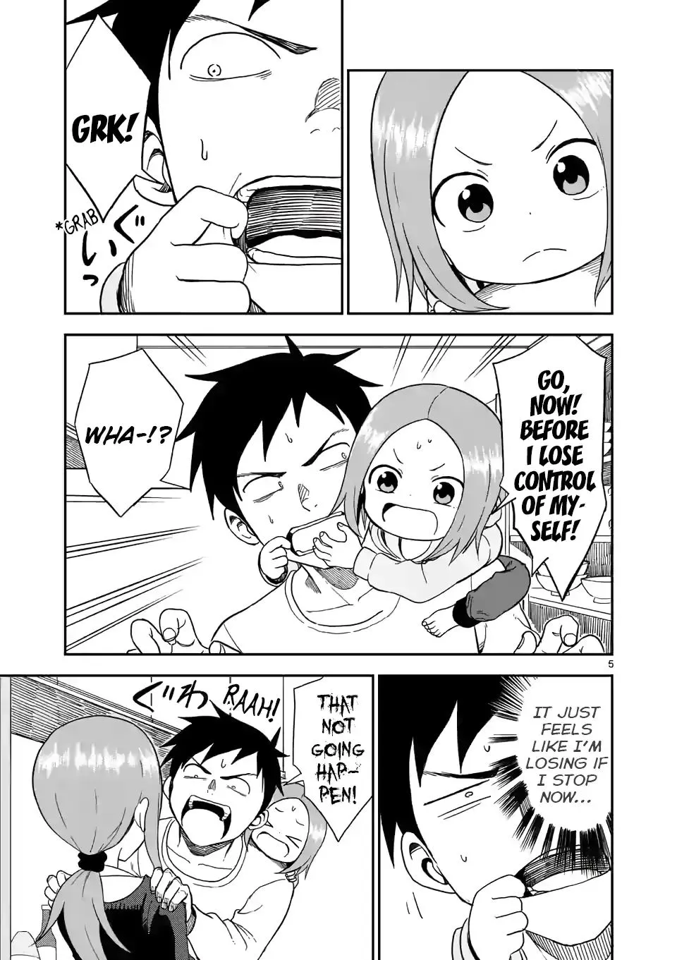 Karakai Jouzu No (Moto) Takagi-San Chapter 63 page 5 - MangaNato