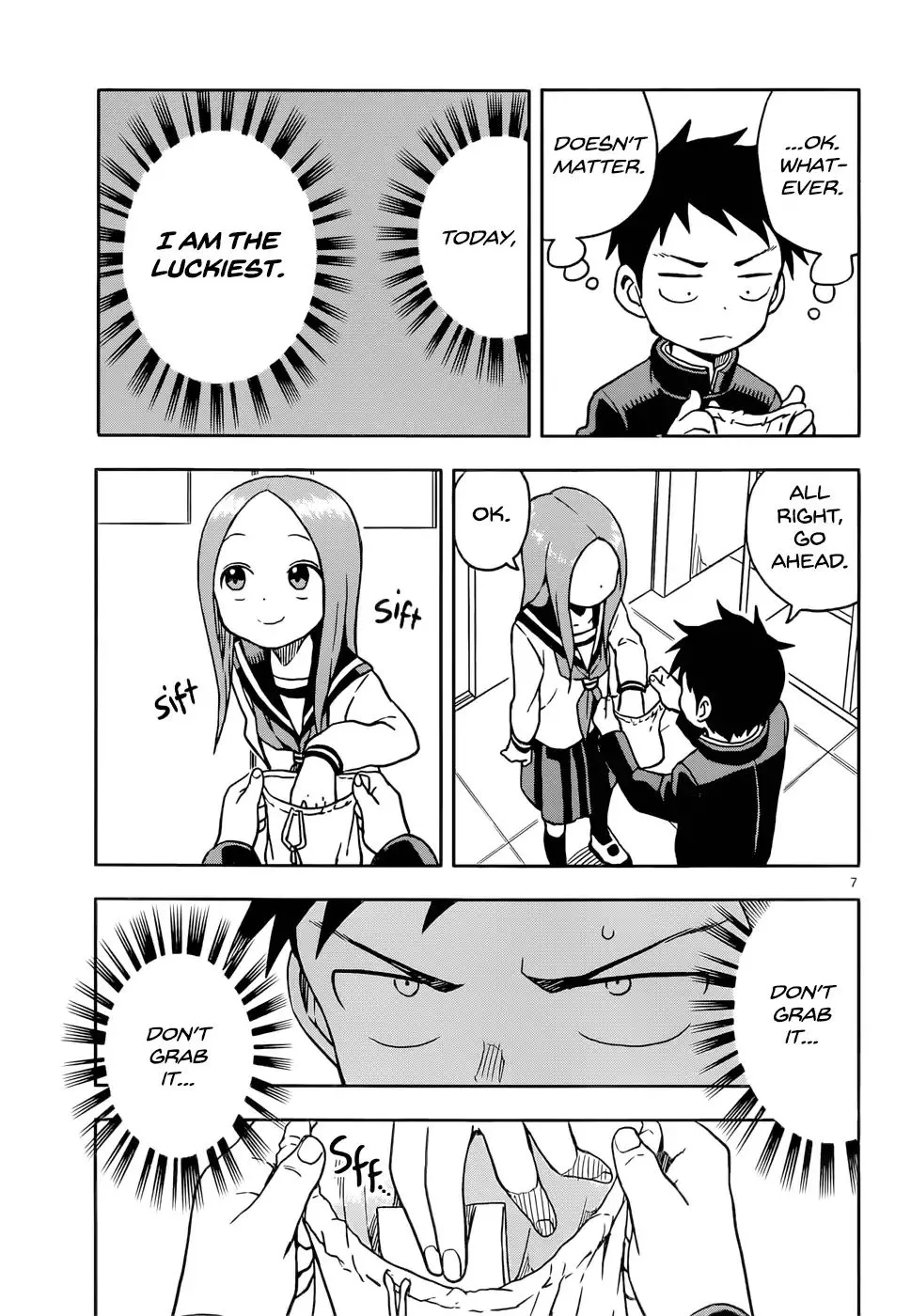 Karakai Jouzu No Takagi-San Chapter 102 page 7 - MangaKakalot