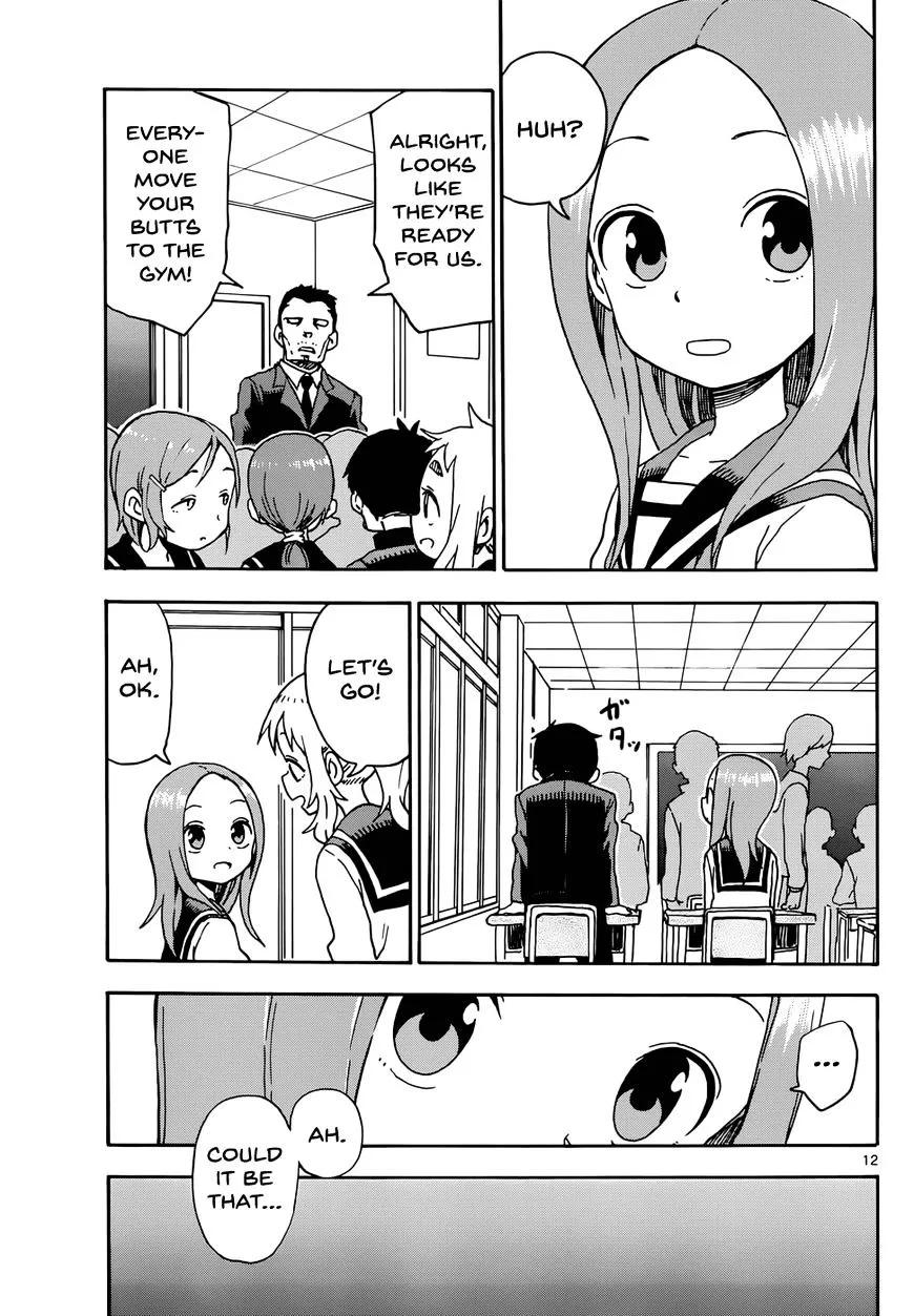 Karakai Jouzu No Takagi-San Chapter 48 page 12 - MangaKakalot