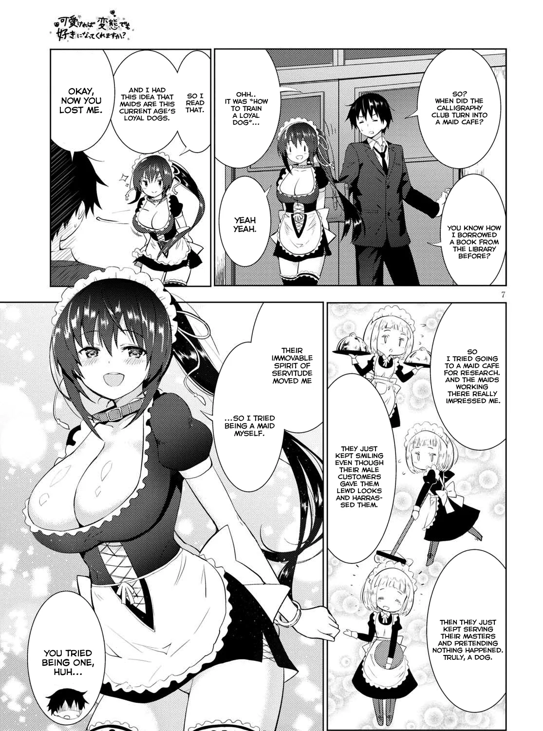 Kawaiikereba Hentai demo Suki ni Natte Kuremasu ka? - Page 12