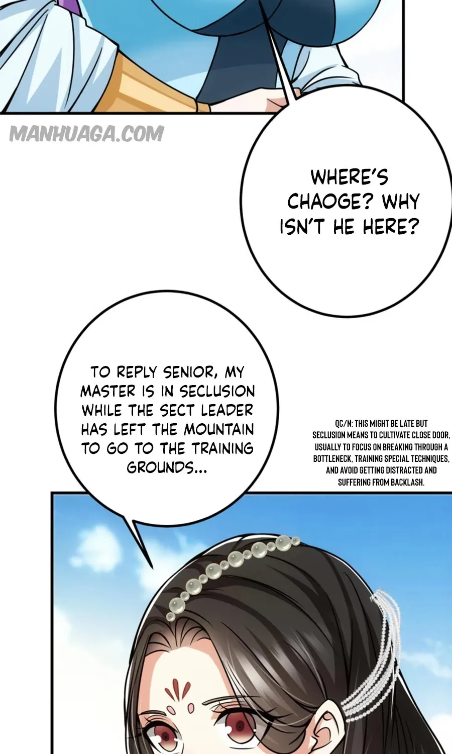 Keep A Low Profile, Sect Leader Chapter 104 page 36 - MangaNato