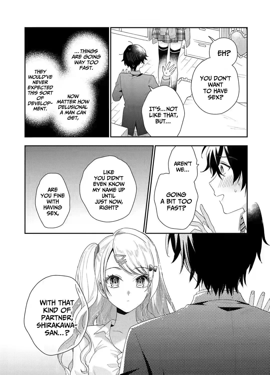 Keiken Zumi na Kimi to, Keiken Zero na Ore ga, Otsukiai Suru Hanashi Chapter 1.4 page 2 - MangaNato