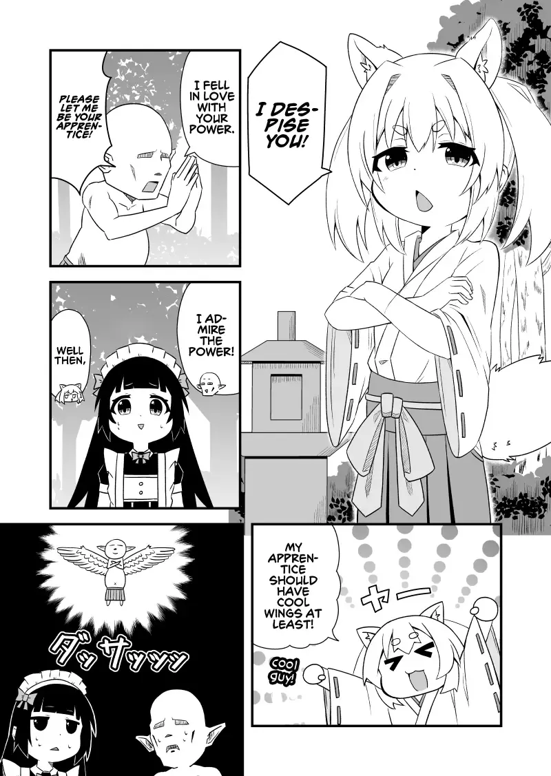 Kemomimi Miko-san Chapter 3 page 1 - MangaNato