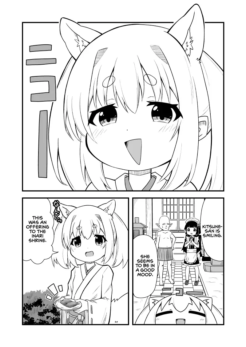 Kemomimi Miko-san Chapter 5 page 1 - MangaNato