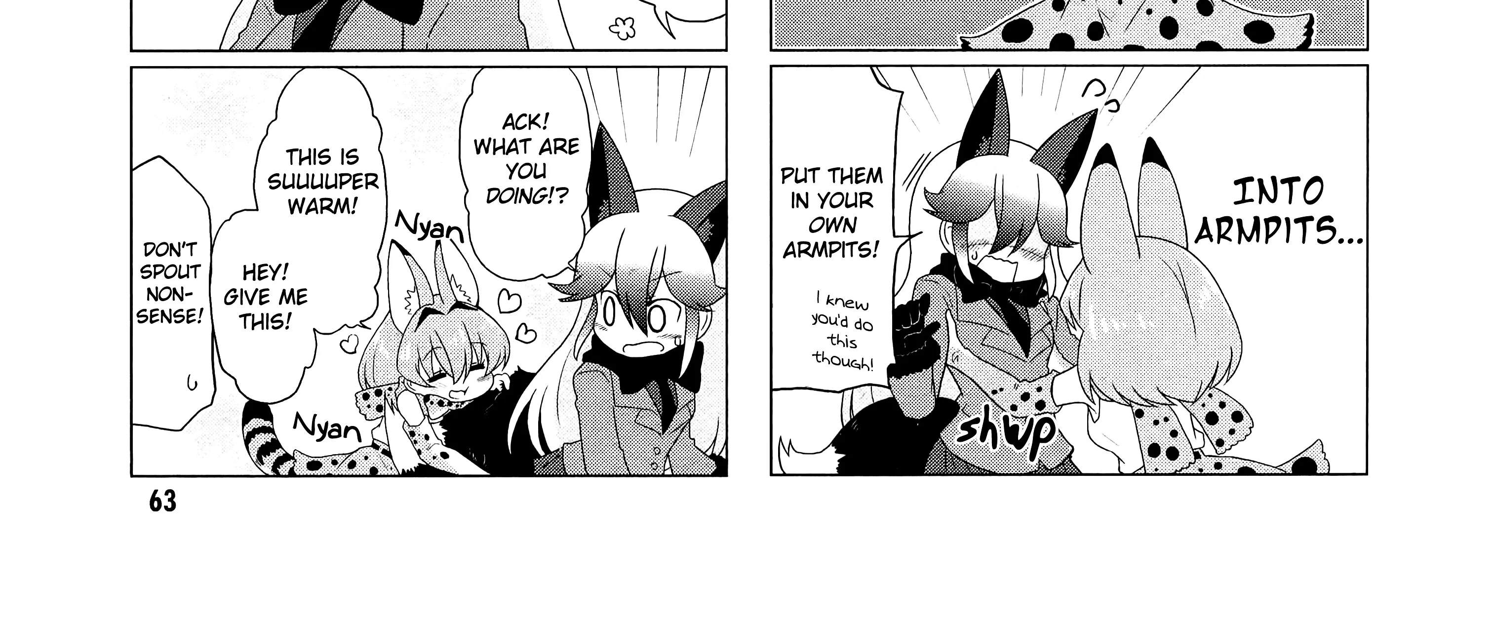 Kemono Friends Comic A La Carte Japari Park Anthology Chapter 7 page 27 - MangaNato