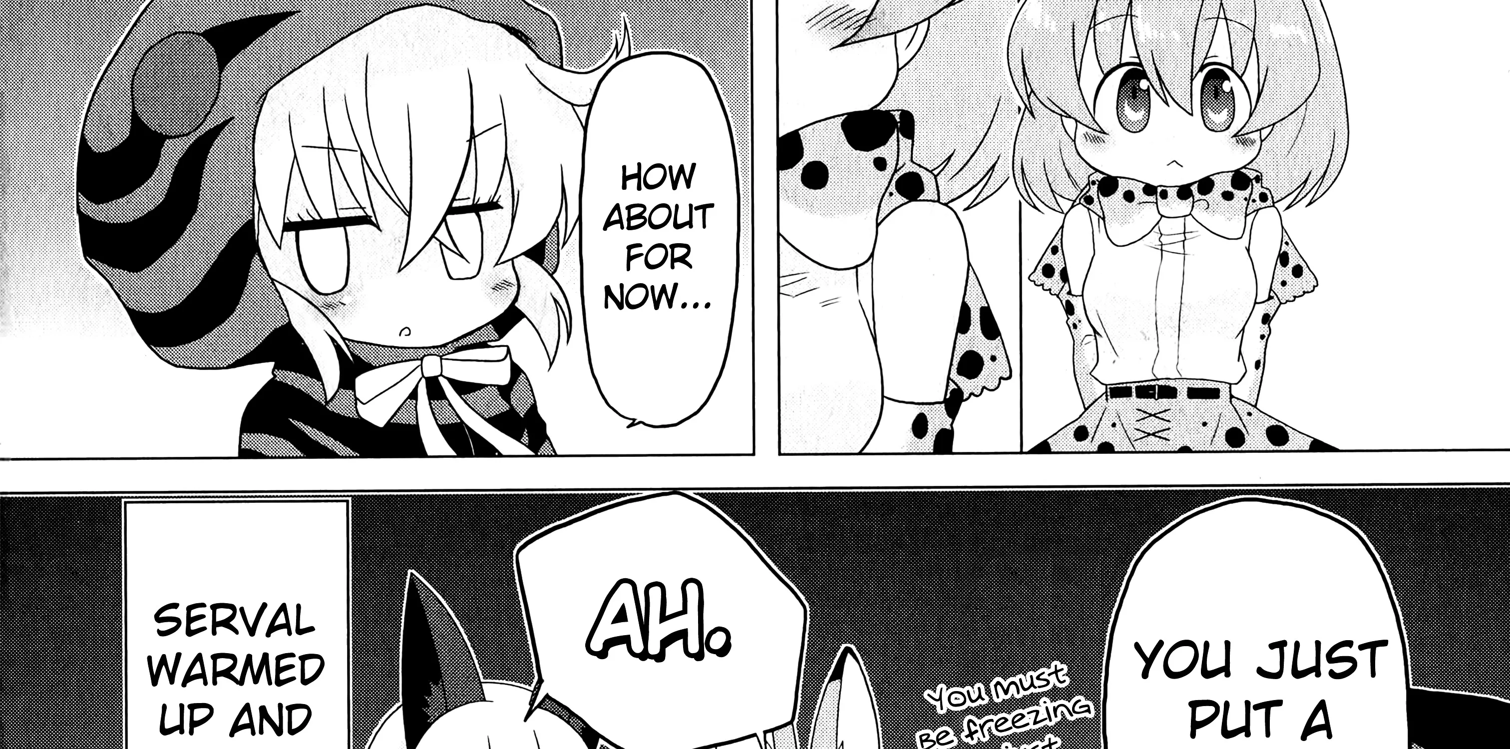 Kemono Friends Comic A La Carte Japari Park Anthology Chapter 7 page 35 - MangaNato