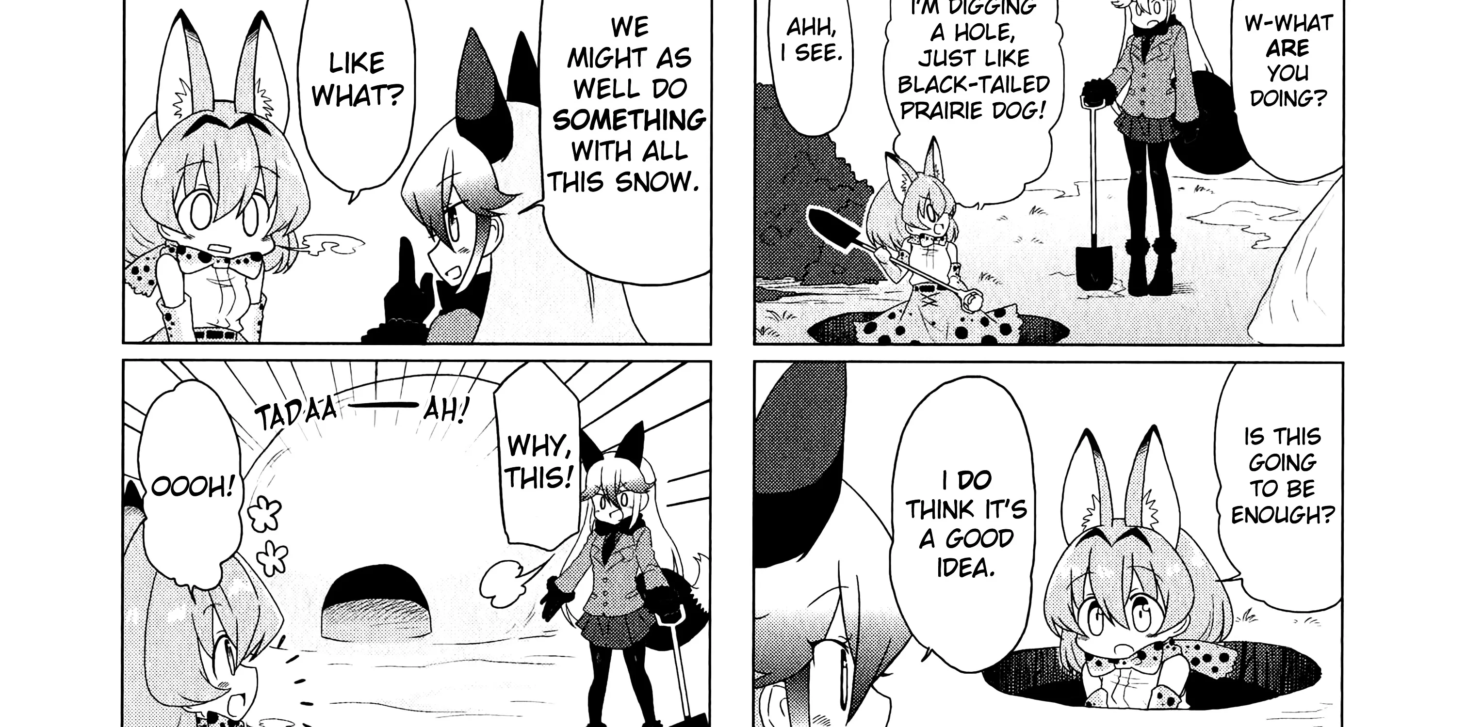 Kemono Friends Comic A La Carte Japari Park Anthology Chapter 7 page 8 - MangaNato