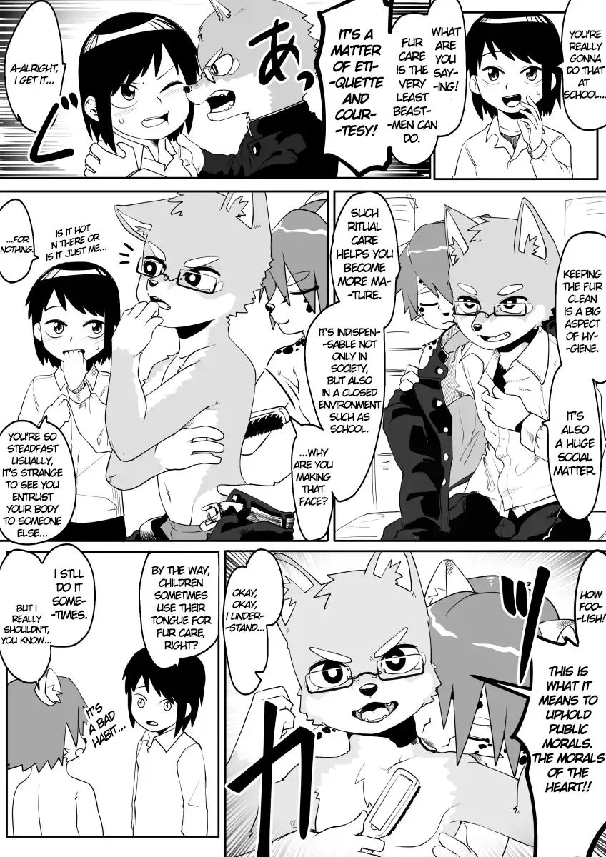 Kemono-Human School Chapter 10 page 3 - MangaKakalot