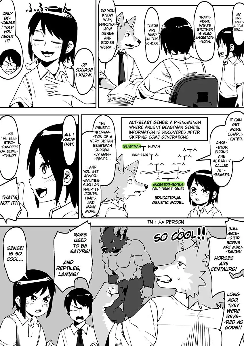 Kemono-Human School Chapter 26 page 2 - MangaKakalot