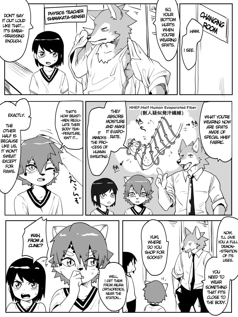 Kemono-Human School Chapter 4 page 2 - MangaKakalot