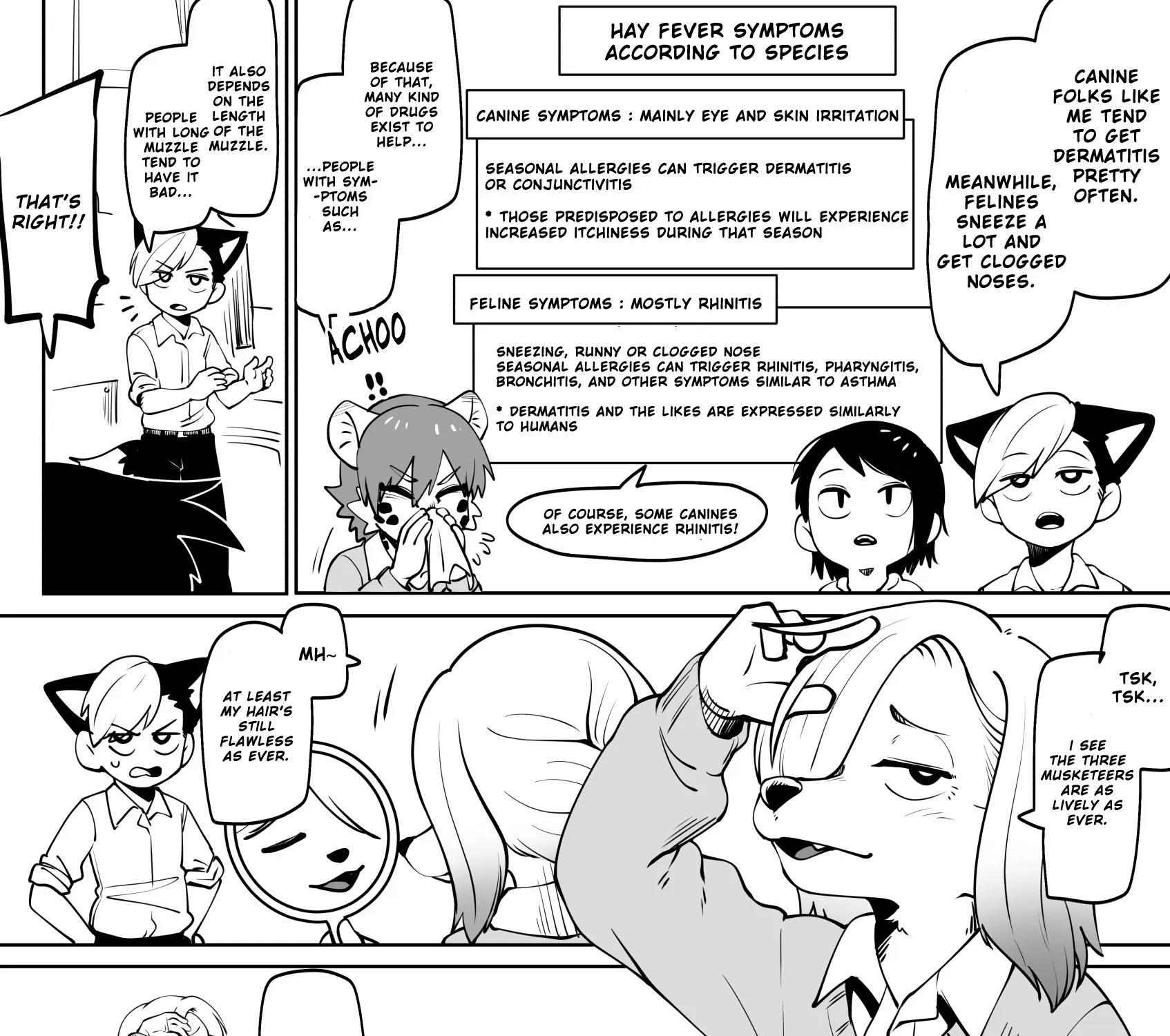 Kemono-Human School Chapter 64 page 3 - MangaKakalot