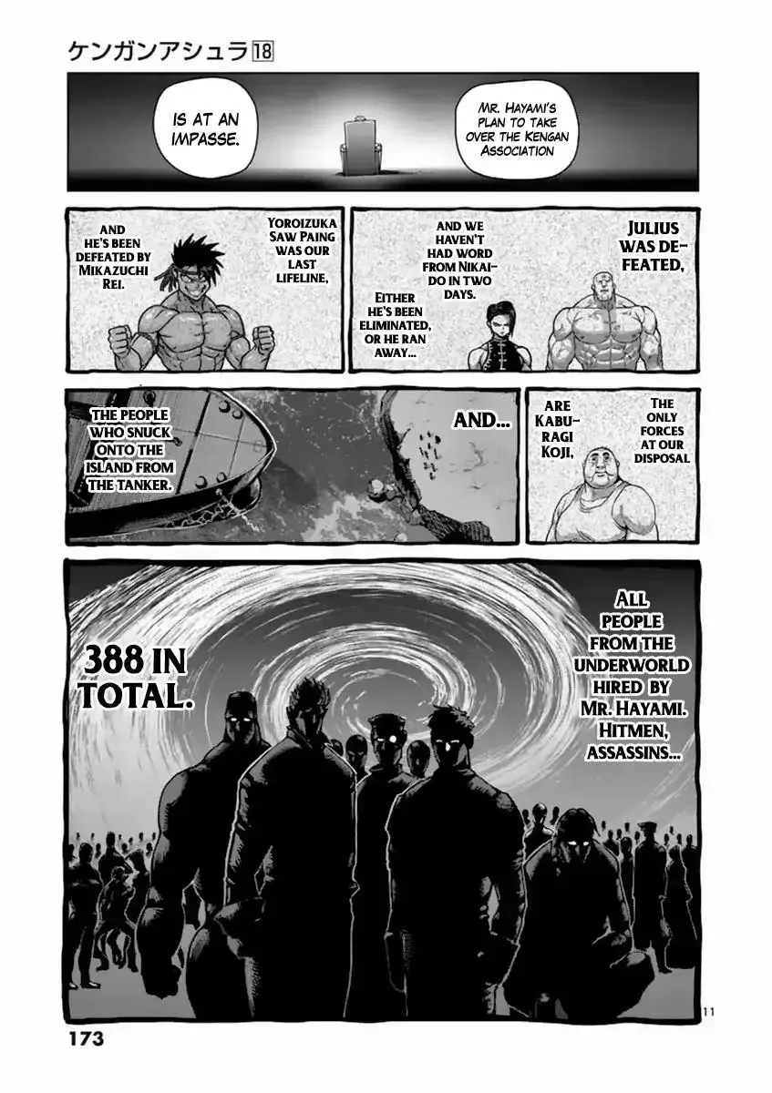 Kengan Ashura Chapter 152 page 11 - MangaNelo