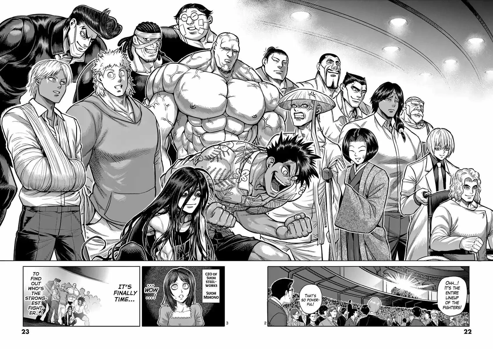 Kengan Ashura Chapter 182 page 3 - MangaNelo