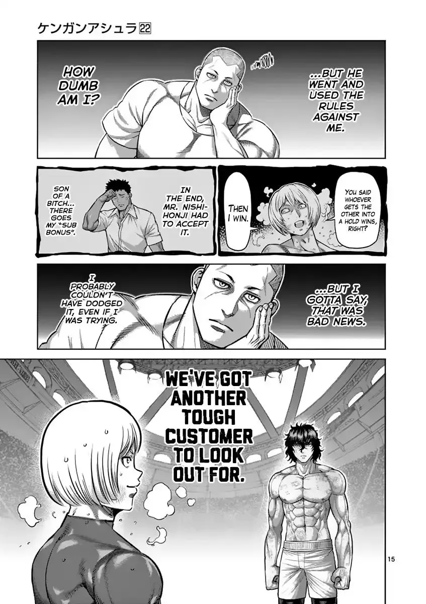 Kengan Ashura Chapter 183 page 15 - MangaNelo