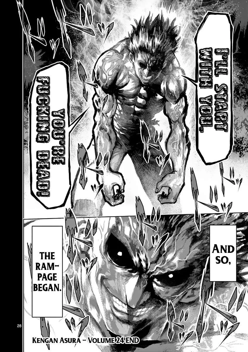 Kengan Ashura Chapter 210 page 28 - MangaNelo