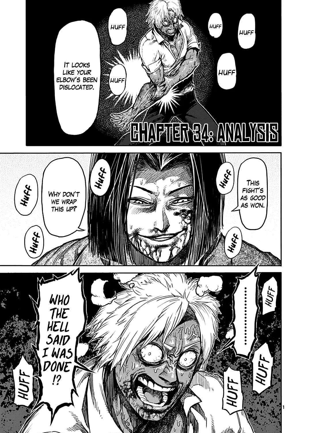 Kengan Ashura Chapter 34 page 1 - MangaNelo