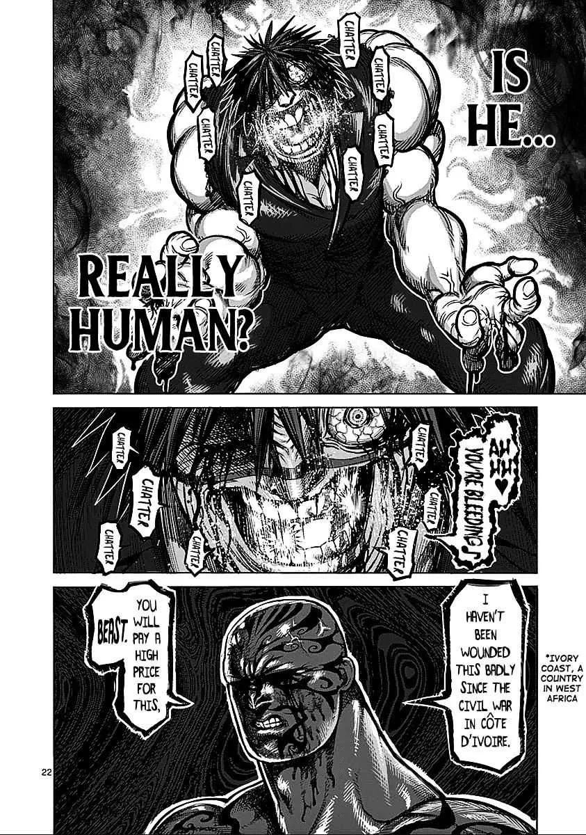 Kengan Ashura Chapter 72 page 22 - MangaNelo