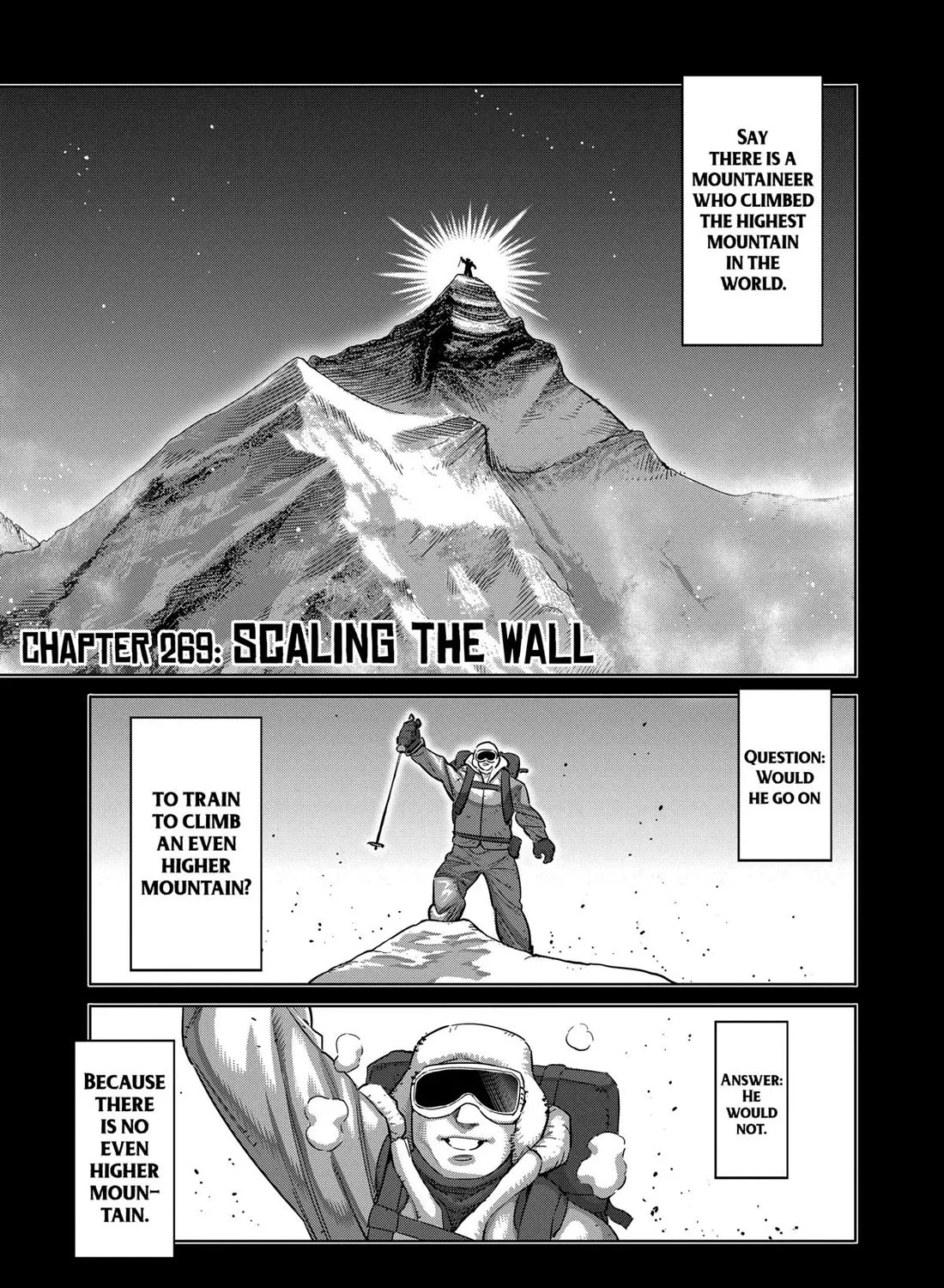 Kengan Omega Chapter 269 page 1 - Mangabat