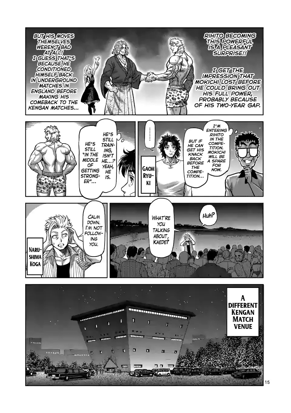 Kengan Omega Chapter 44 page 15 - Mangabat