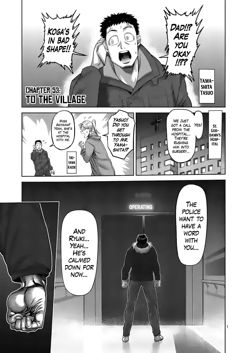 Kengan Omega Chapter 53 page 1 - Mangabat