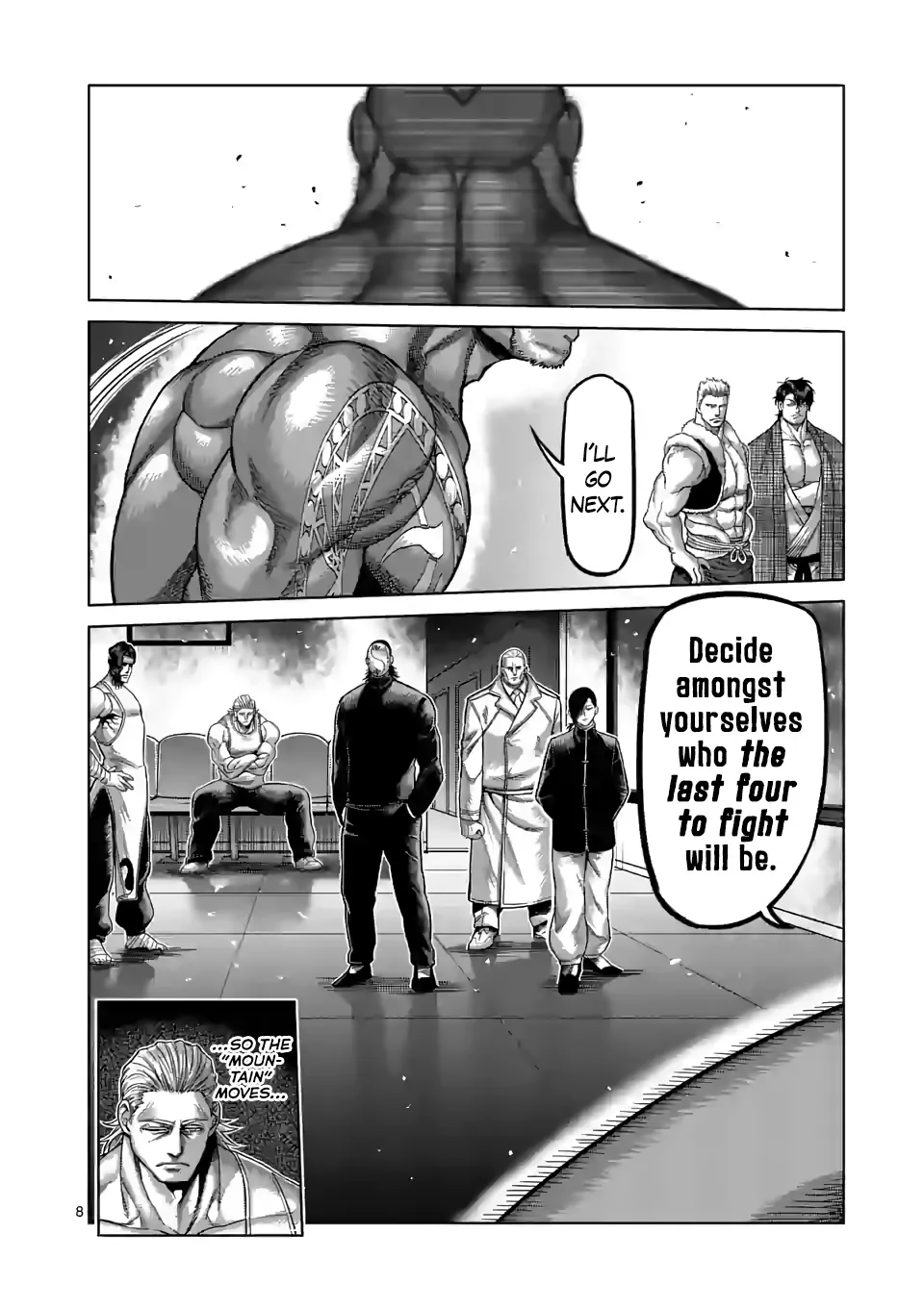 Kengan Omega Chapter 71 page 8 - MangaNelo