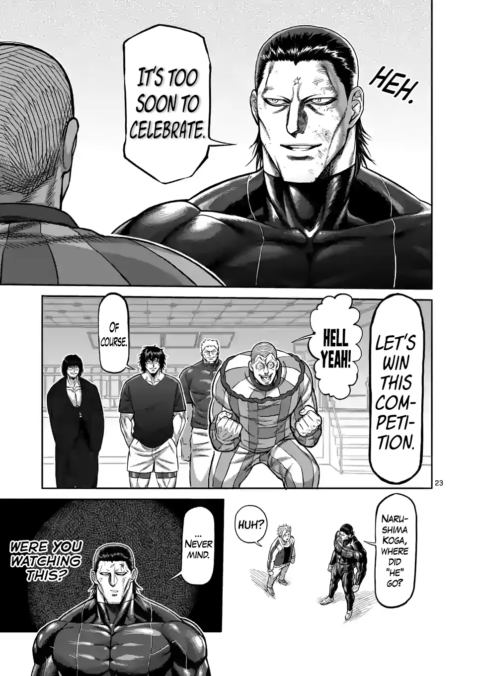 Kengan Omega Chapter 93 page 22 - Mangabat