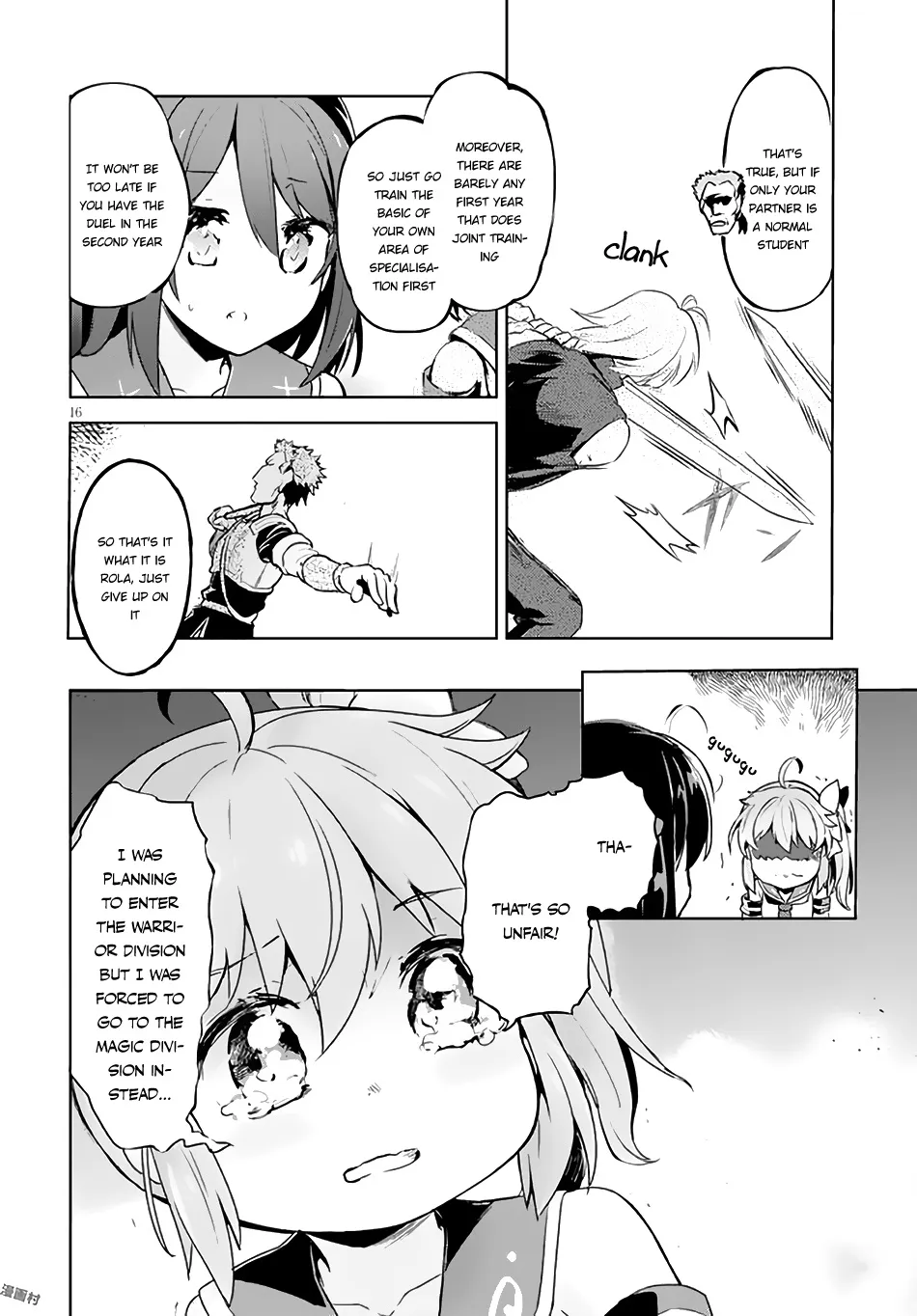 Kenshi o Mezashite Nyugaku Shitanoni Maho Tekisei 9999 Nandesukedo!? - Page 16