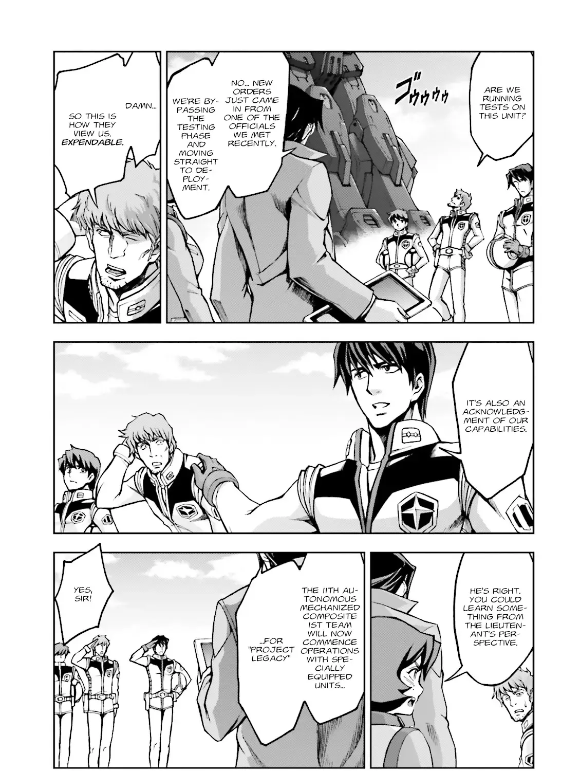 Kidou Sensei Gundam Gaiden - The Blue Destiny (TAICHI You) - Page 56