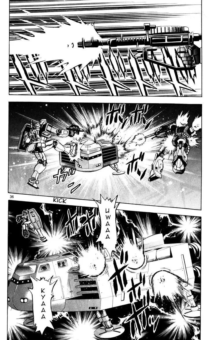 Kidou Sensei Gundam - Kokui no Kariudo - Page 37