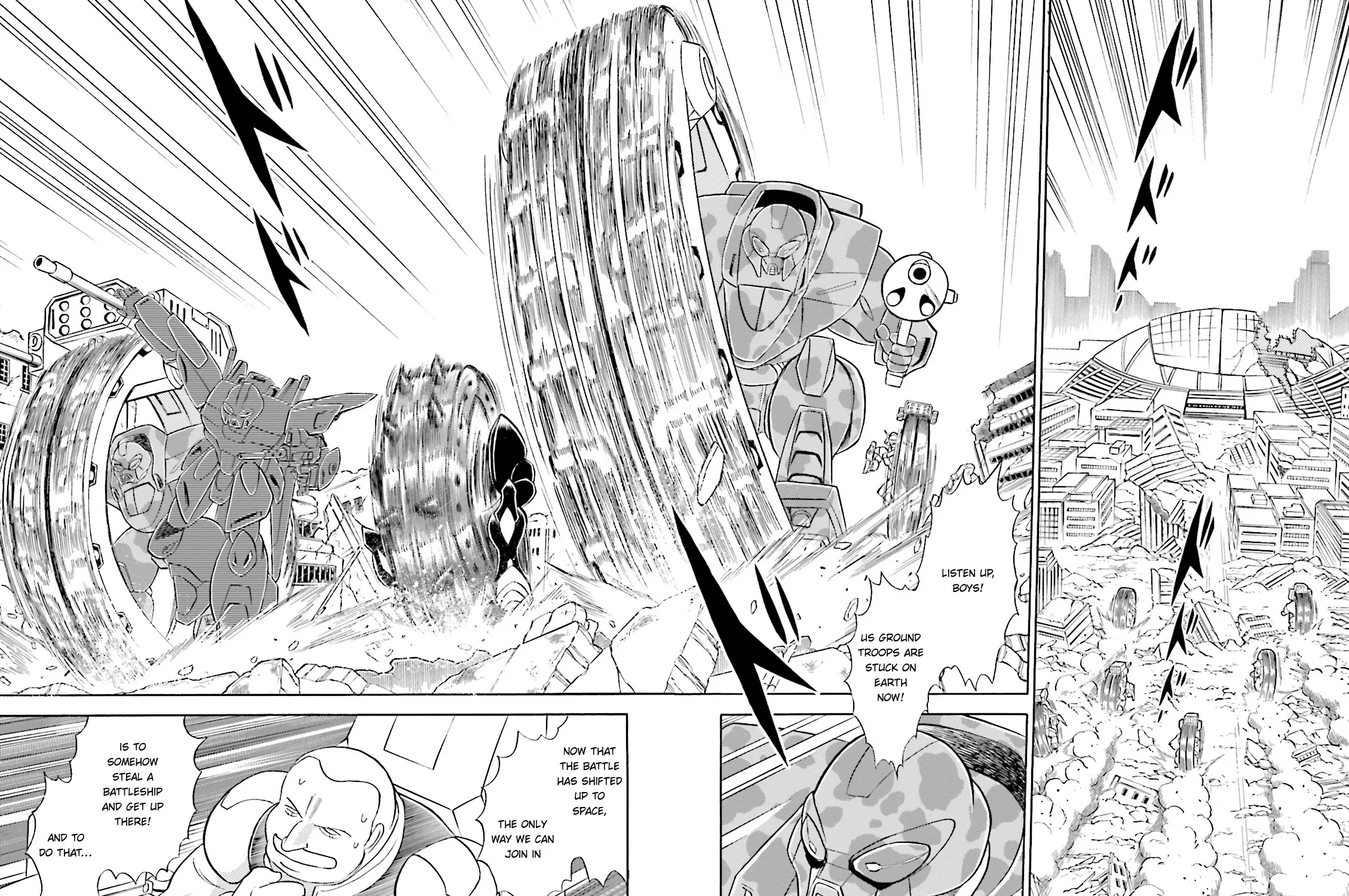 Kidou Senshi Crossbone Gundam Ghost - Page 4