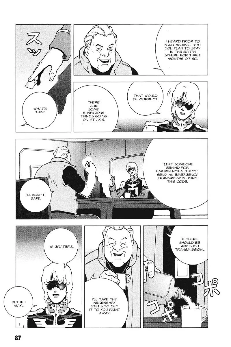 Kidou Senshi Gundam: C.D.A. Wakaki Suisei no Shouzou Chapter 35 page 13 - MangaKakalot