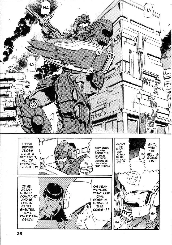 Kidou Senshi Gundam: Orera Renpou Gurentai - Page 37