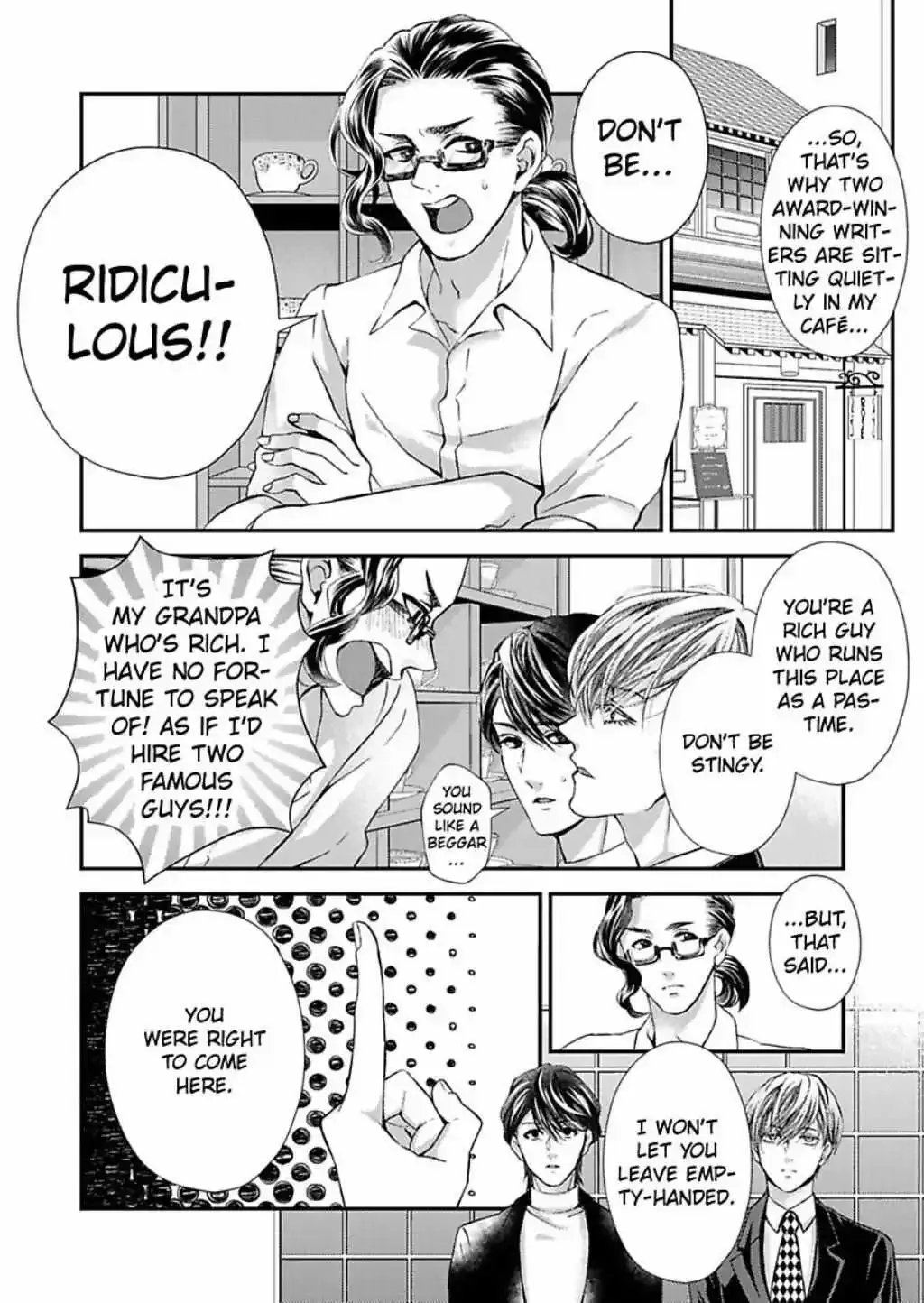 Kimi wo Daku no wa Shigoto Dakara Yatoinushi wa Hentai Shousetsuka - Page 40