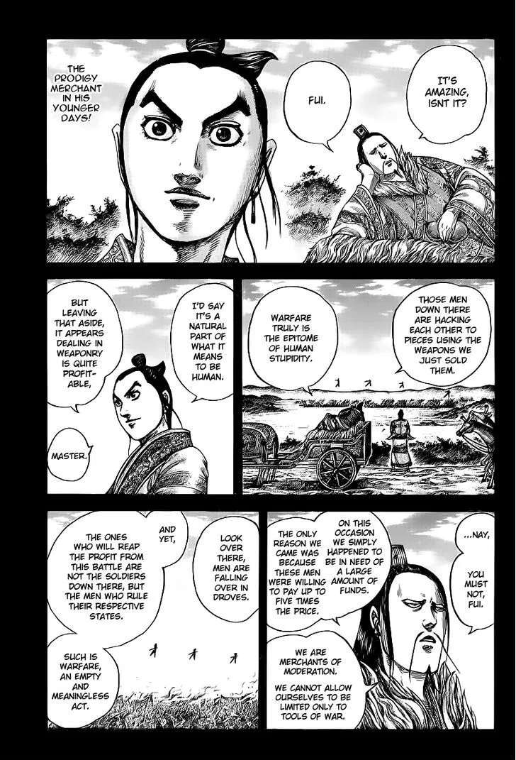 Kingdom Chapter 424 page 1 - MangaNato