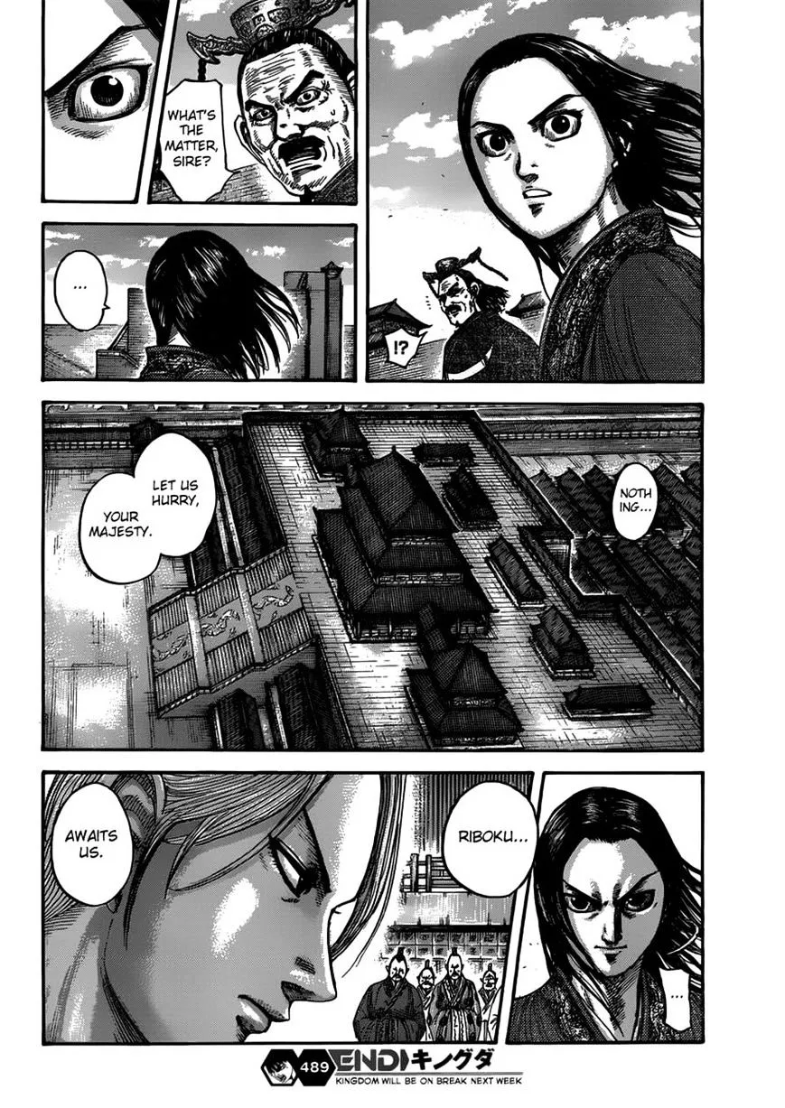 Kingdom Chapter 489 page 18 - MangaNato