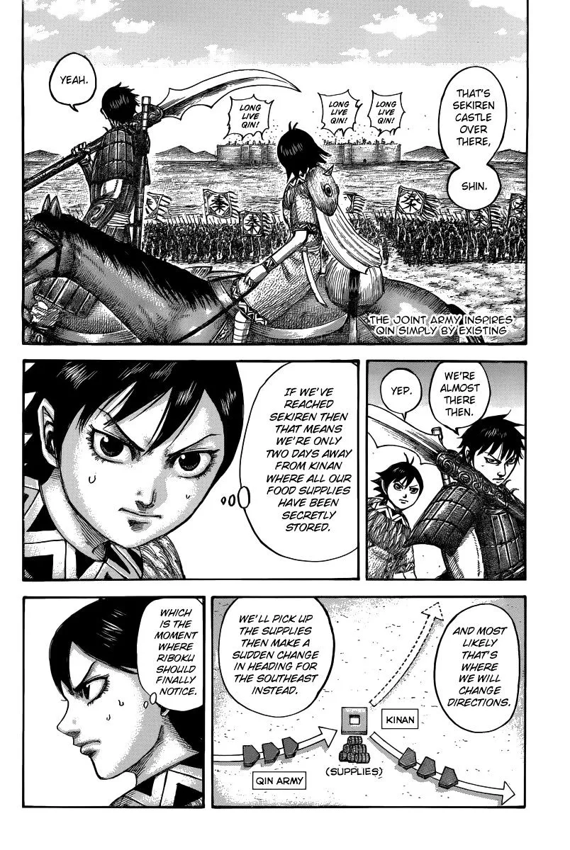 Kingdom Chapter 501 page 2 - MangaNato