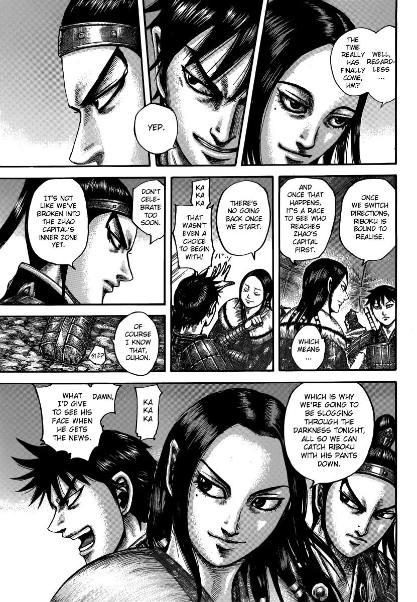 Kingdom Chapter 502 page 10 - MangaNato