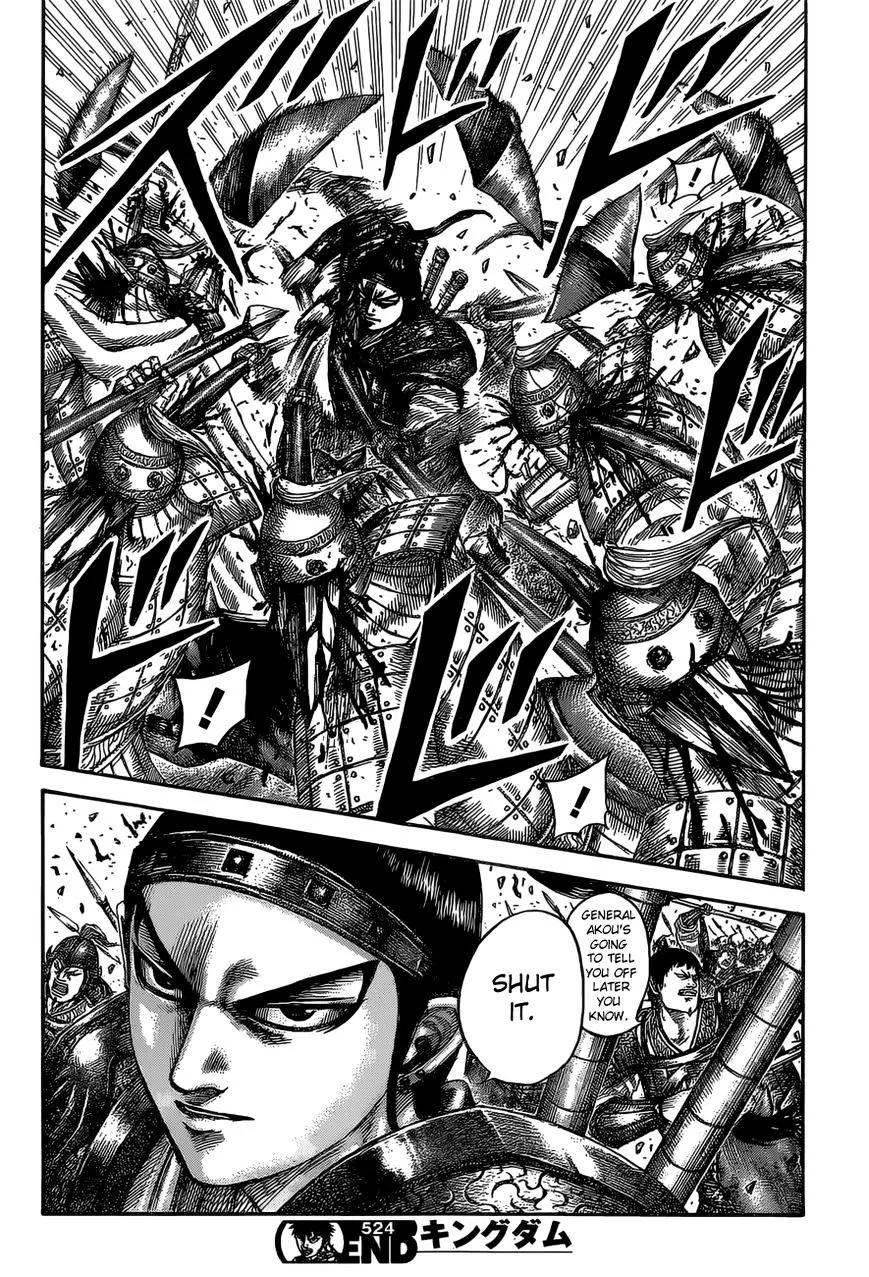 Kingdom Chapter 524 page 21 - MangaNato