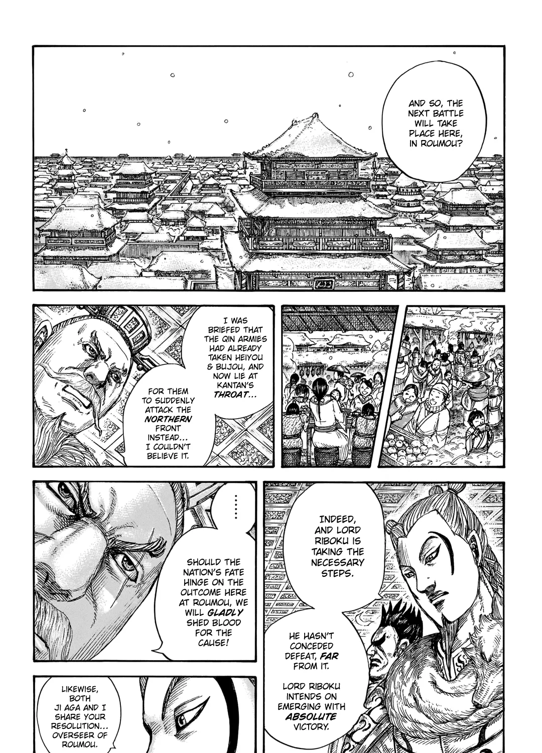 Kingdom Chapter 704 page 13 - MangaNato