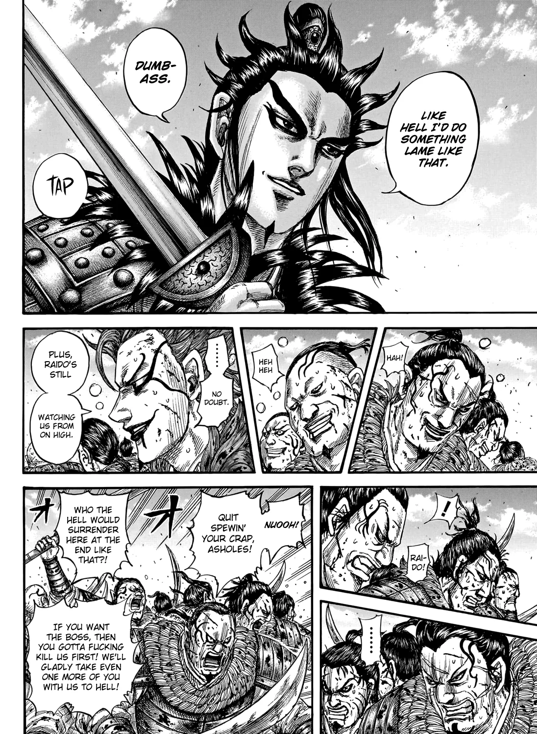 Kingdom Chapter 750 page 10 - MangaNato