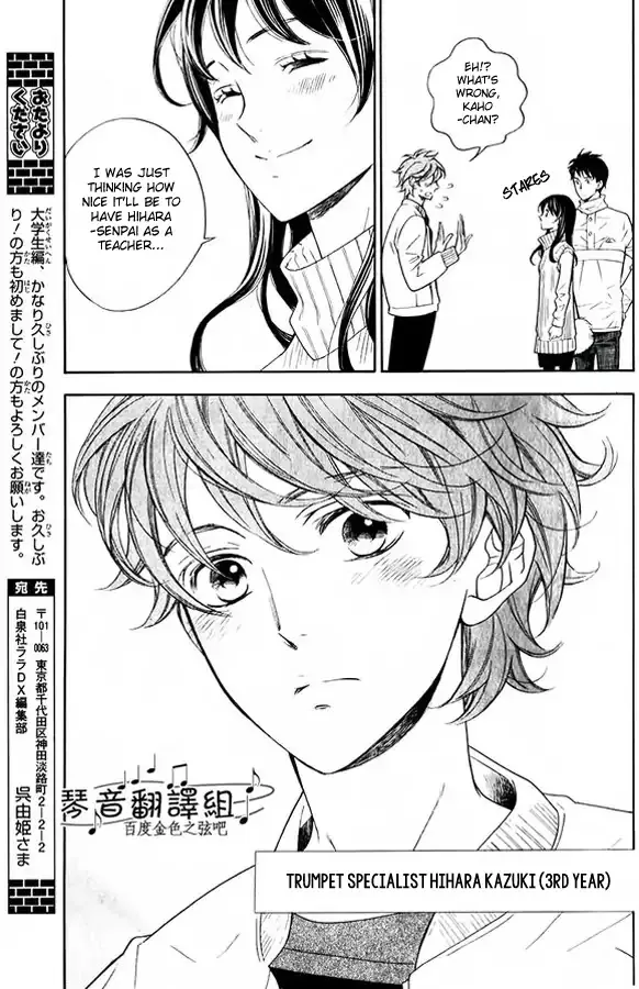 Kiniro No Corda - Daigakusei Hen Chapter 1 page 37 - MangaNato